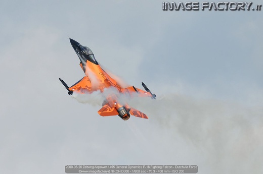 2009-06-26 Zeltweg Airpower 1455 General Dynamics F-16 Fighting Falcon - Dutch Air Force